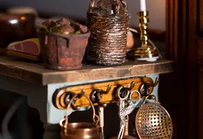 Venetian dollhouse kitchen photo Jenna Bascom