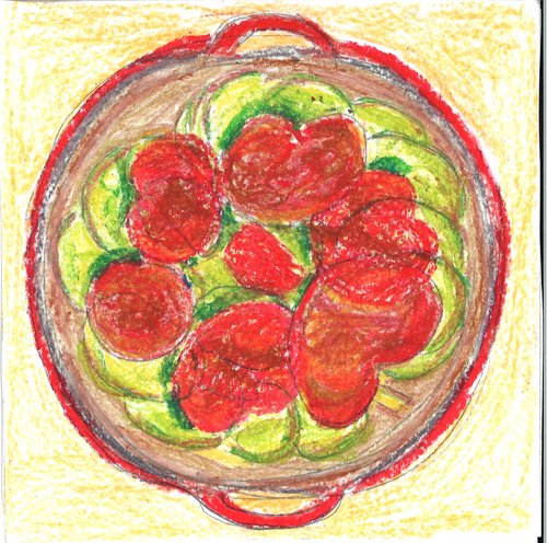 Drawing of a Salad