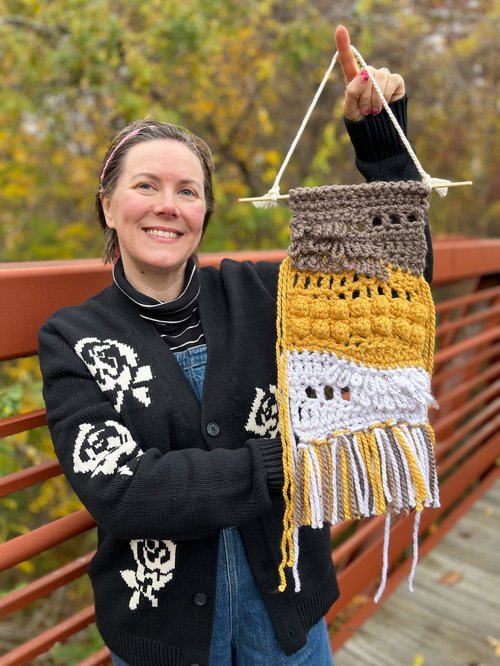 Bruce Inspires Calm Crochet 2