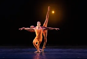 Concerto Pas de Deux by Kenneth MacMillan, featuring Alejandro Valera Outlaw and Aleisha Walker - photo by Rosalie O'Connor