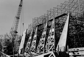 Deluca - Photo Fish #18 - Installation of Concrete Panels IMAGE CREDIT Deluca Construction, Stamford, CT
