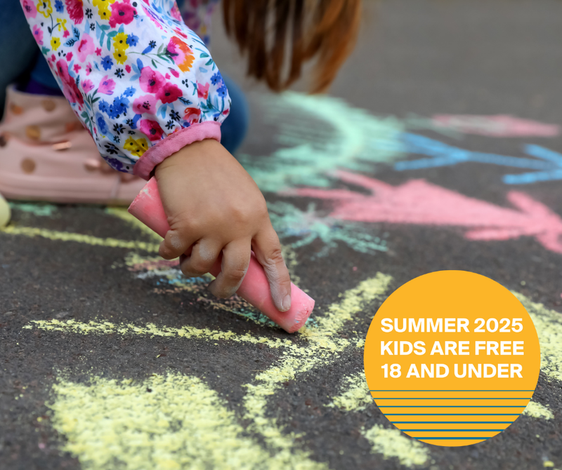 Family Day - street chalk art