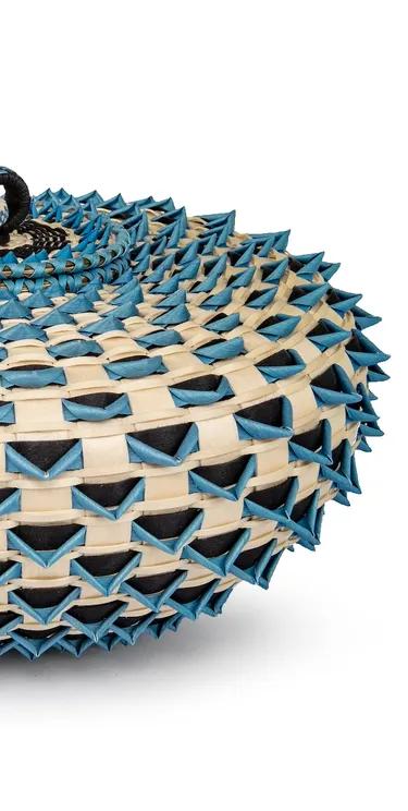 Jeremy Frey (Passamaquoddy, b. 1978) Blue Point Urchin, 2016