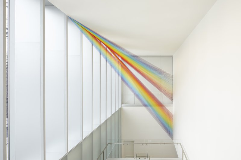 Gabriel Dawe, Plexus No. 43, photo by Melissa Goodwin