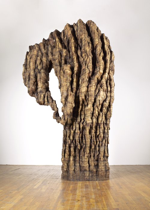 Ursula von Rydingsvard Heart in Hand Sculpture