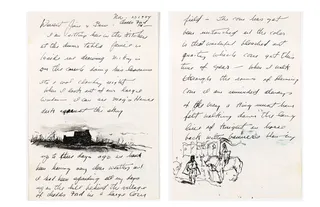 Letter to Merle and Elizabeth James