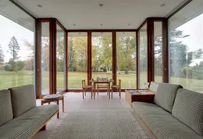 Gores Pavillion Living room, Image by Michael Biondo