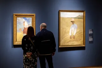 Members in the Art of Work Gallery