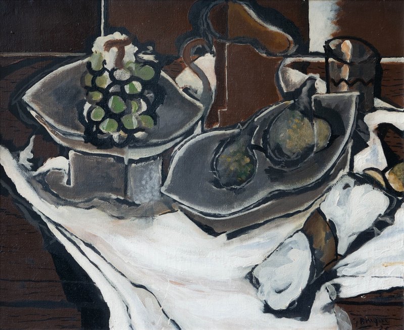Georges Braque, Nature morte à la serviette (nappe blanche)