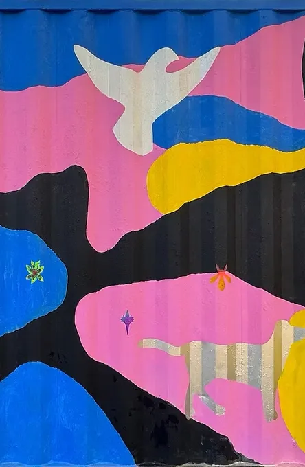 Moses Ros, Nature's echo - public Mural