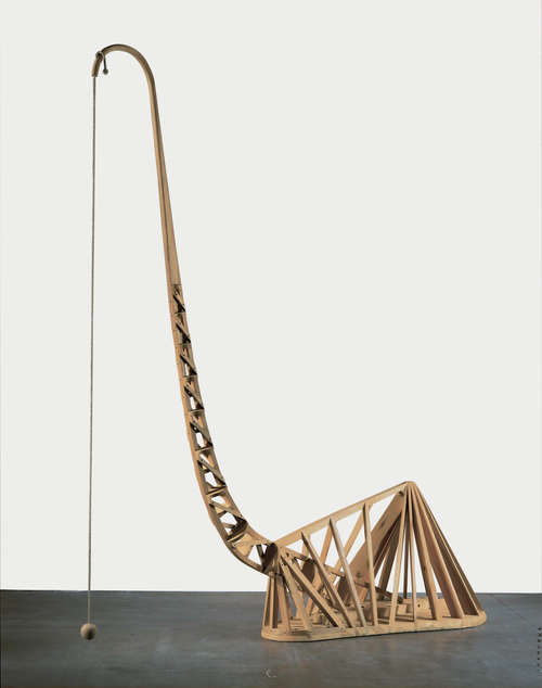 Photo of Martin Puryear's sculpture