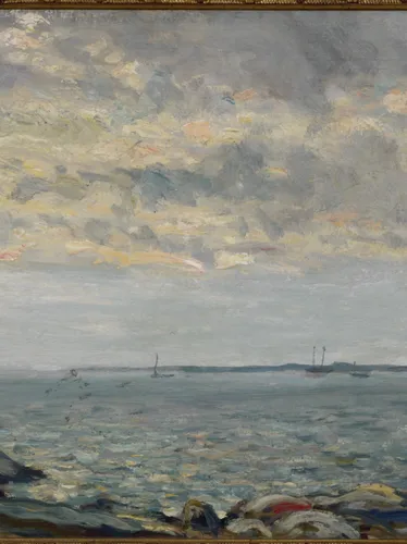 Henry Ward Ranger (American, 1858–1916)   Untitled (seascape), n.d.