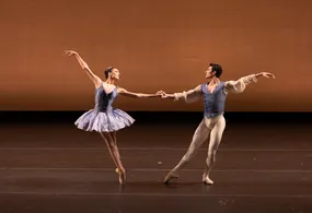 Raymonda Pas de Deux, featuring Kyra Coco and Finnian Carmeci - photo by Rosalie O'Connor