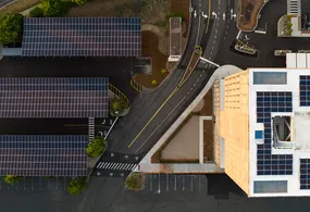Hotel Mercer Solar Panels