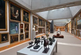 YCBA Long Gallery 2, 2016, Caspole IMAGE CREDIT Fourth Floor Long Gallery, Yale Center for British Art, 2016, photograph by Richard Caspole