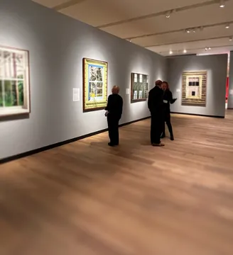 Members in the Museum Lois Dodd Gallery