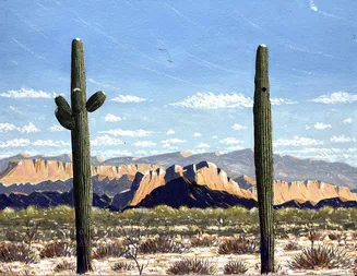 Paul G. Howes (American, 1892–1984) Near Florence Arizona, 1948