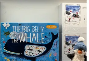 puzzles at the Bruce Museum Store
