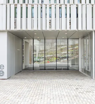 the Bruce main entrance