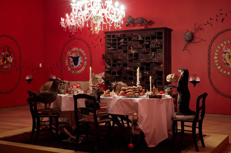 Jennifer Angus:The Golden Hour - Dinner Party
