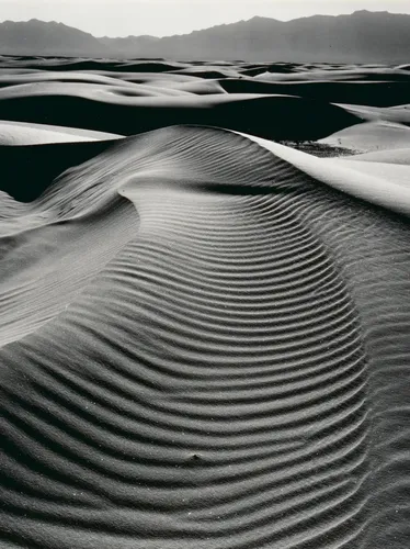 Brett Weston Dunes and Mountains