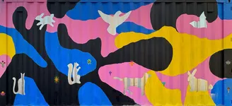 Moses Ros, Nature's echo - public Mural