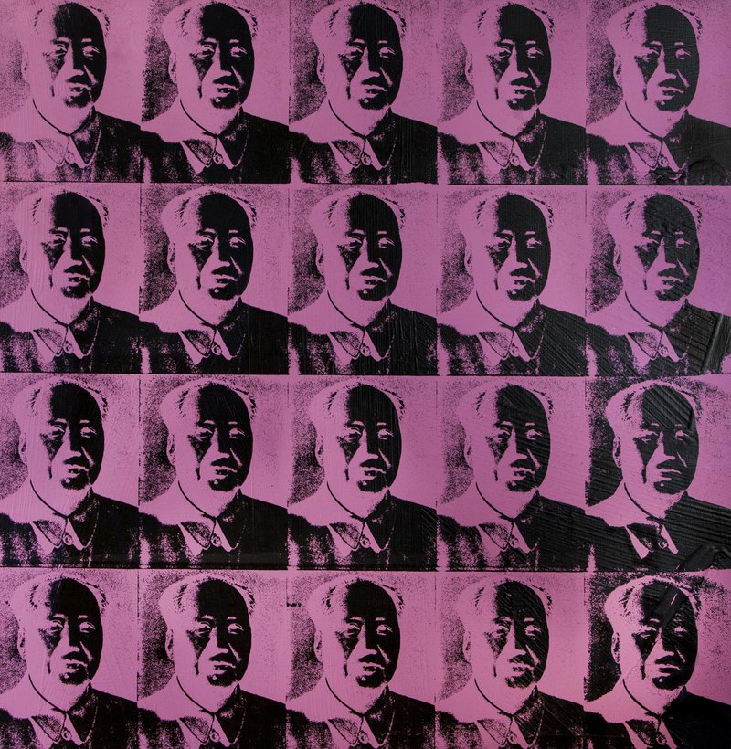 Andy Warhol, Twenty Fuchsia Maos, 1979