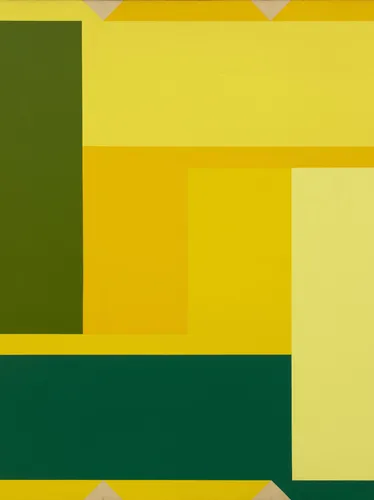 Ralph Iwamoto (American, 1927–2013) Interlocking Yellows, 1975